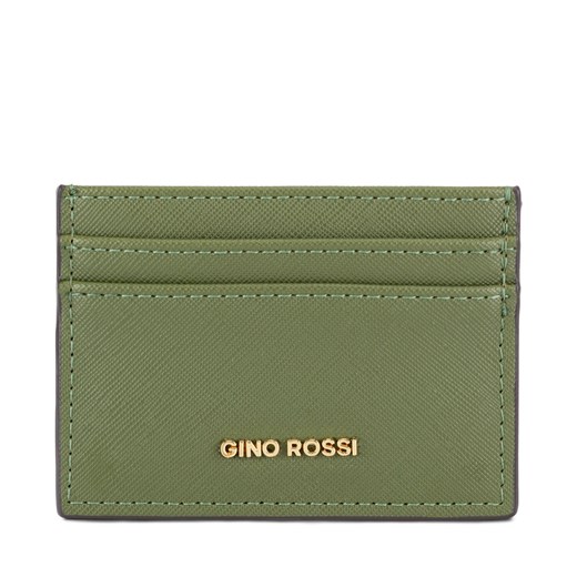 Etui na karty kredytowe Gino Rossi QYL0023 Zielony Gino Rossi one size eobuwie.pl