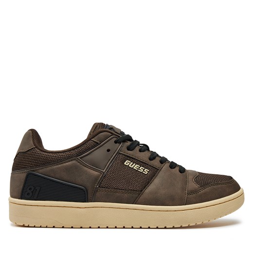 Sneakersy Guess Sava Low FMTSAL FAB12 Brązowy Guess 43 eobuwie.pl