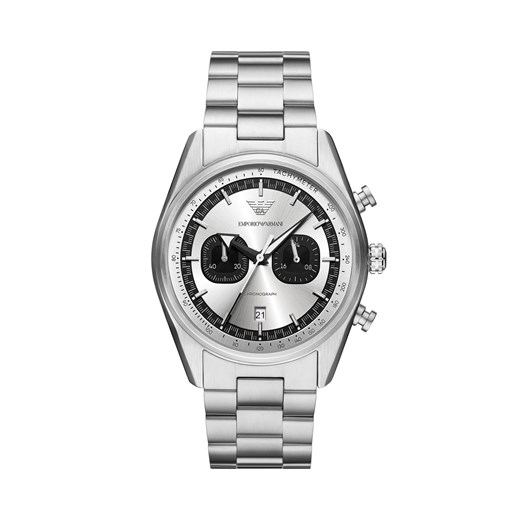 Zegarek Emporio Armani AR11636 Srebrny ze sklepu eobuwie.pl w kategorii Zegarki - zdjęcie 177400758