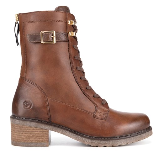 Botki Remonte D1A78-22 Brązowy Remonte 38 eobuwie.pl