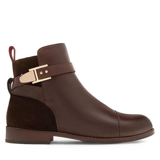 Botki Sergio Bardi WI08-CHLOE(552)-21-SB Brązowy Sergio Bardi 38 eobuwie.pl