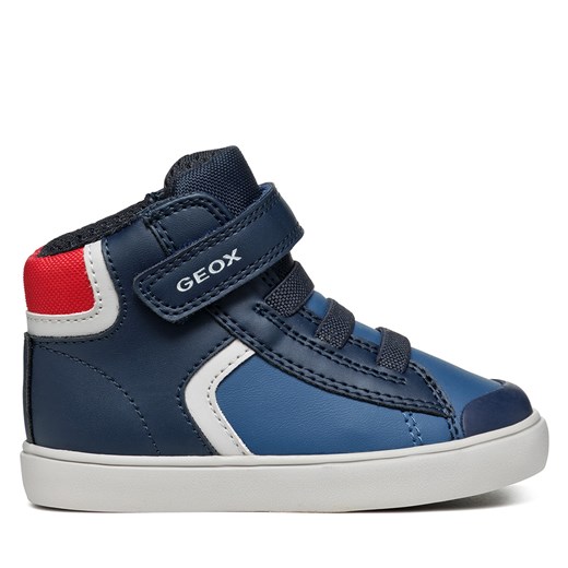 Sneakersy Geox B Gisli Boy B461NA 054FU C0700 M Granatowy ze sklepu eobuwie.pl w kategorii Buty sportowe dziecięce - zdjęcie 177402678