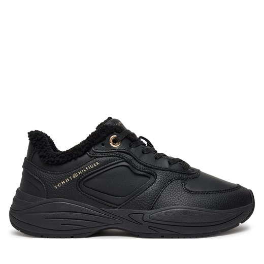 Sneakersy Tommy Hilfiger FW0FW08125 Czarny Tommy Hilfiger 36 eobuwie.pl