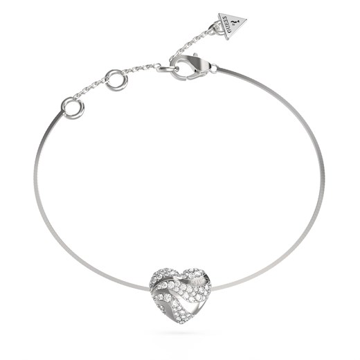Bransoletka Guess JUBB04 502JW Srebrny Guess S eobuwie.pl