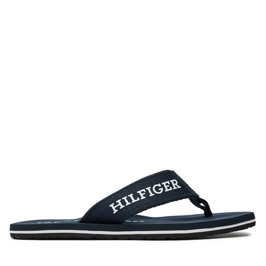 Japonki Tommy Hilfiger Monotype FM0FM05237 Granatowy Tommy Hilfiger 40 eobuwie.pl