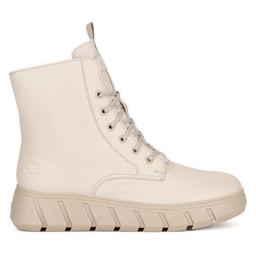 Botki Rieker Y3501-60 Beżowy Rieker 40 eobuwie.pl