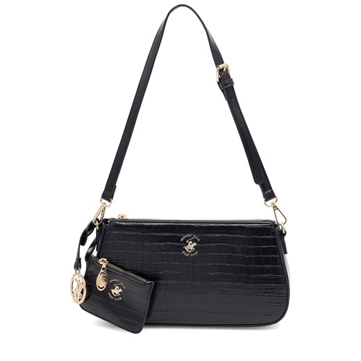 Torebka Beverly Hills Polo Club BHPC-W-03-A23 Czarny one size eobuwie.pl