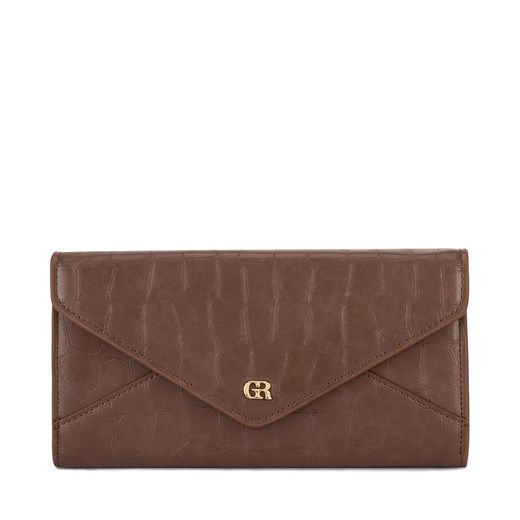 Portfel Gino Rossi 4W1-004-AW24 Brązowy Gino Rossi one size eobuwie.pl