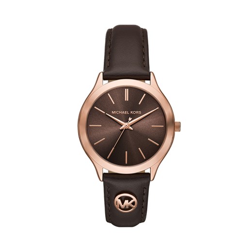 Zegarek Michael Kors MK7489 Brązowy ze sklepu eobuwie.pl w kategorii Zegarki - zdjęcie 177406097