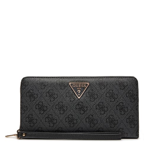 Duży Portfel Damski Guess Laurel SWSG85 00163 Czarny Guess one size eobuwie.pl okazja