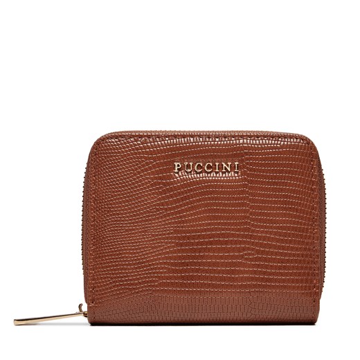 Mały Portfel Damski Puccini BLP838B Brązowy Puccini one size eobuwie.pl