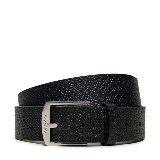 Pasek Męski Calvin Klein K50K512338 Czarny Calvin Klein 90 okazja eobuwie.pl