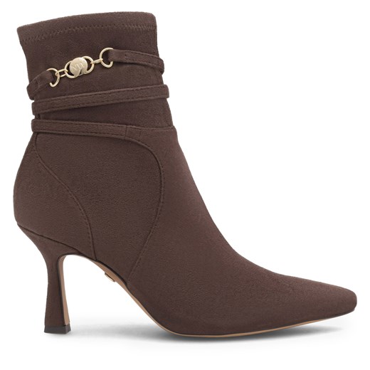 Botki Nine West LUBENA ZL23003CC Brązowy Nine West 39 okazja eobuwie.pl