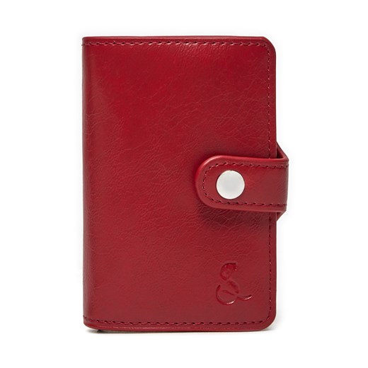 Etui na karty kredytowe Semi Line P8296-4 Czerwony ze sklepu eobuwie.pl w kategorii Etui - zdjęcie 177409106