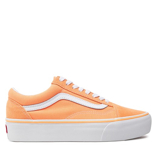 Tenisówki Vans Old Skool Platfor VN0A5KX9AAS1 Pomarańczowy Vans 35 eobuwie.pl