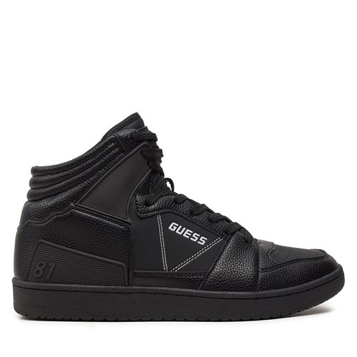 Sneakersy Guess Sava Mid FMTSAM PAC12 Czarny Guess 46 eobuwie.pl wyprzedaż