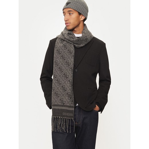 Szalik Guess AM9432 POL03 Szary Guess one size eobuwie.pl