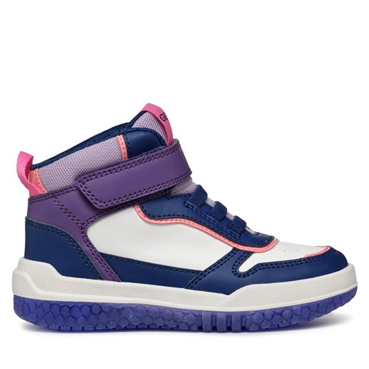 Sneakersy Geox J Buzzerlight Girl J46M8A 0BC14 C4269 D Granatowy Geox 34 promocyjna cena eobuwie.pl