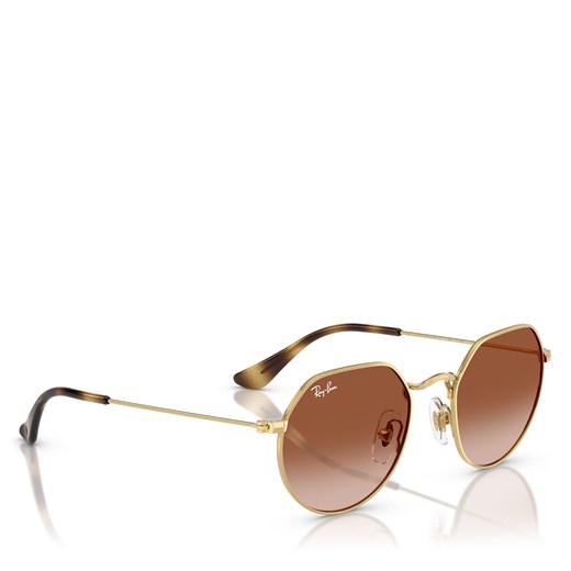 Okulary przeciwsłoneczne Ray-Ban 0RJ9565S 47 223/13 Złoty one size eobuwie.pl