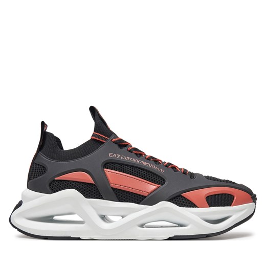 Sneakersy EA7 Emporio Armani X8X174 XK377 U025 Czarny ze sklepu eobuwie.pl w kategorii Buty sportowe męskie - zdjęcie 177410609