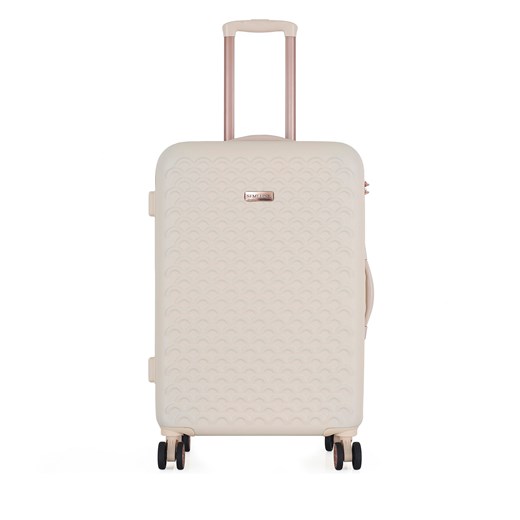Walizka średnia Semi Line T5791-2 Écru Semi Line one size eobuwie.pl