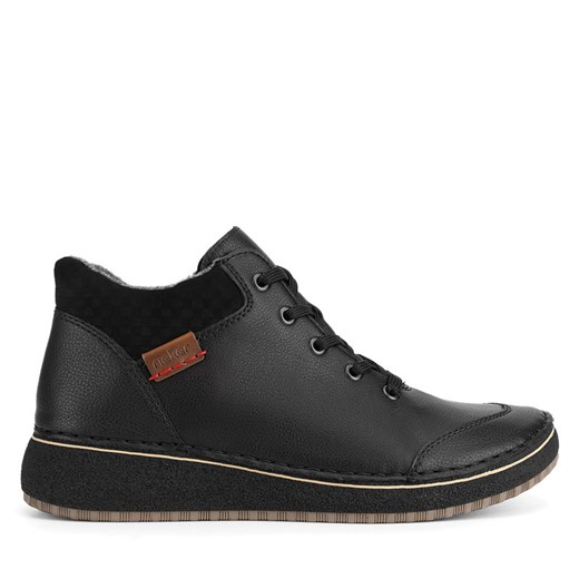 Botki Rieker 50902-00 Czarny Rieker 36 eobuwie.pl