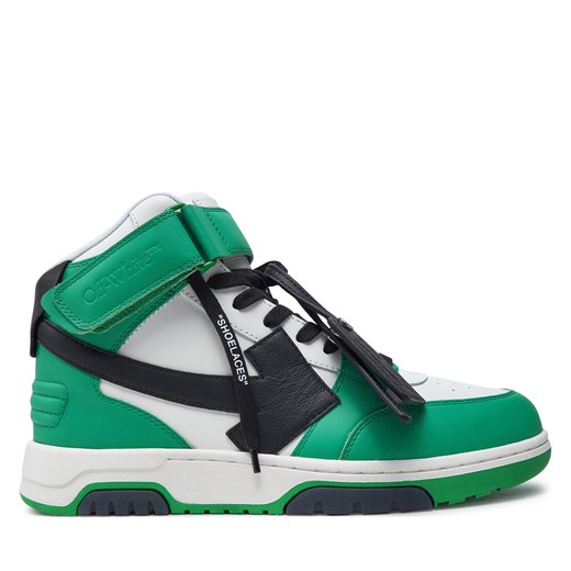 Sneakersy Off-White OMIA259S23LEA0015510 Zielony 47 eobuwie.pl