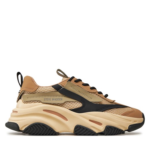 Sneakersy Steve Madden Possession-E SM19000033 Khaki Steve Madden 37 eobuwie.pl