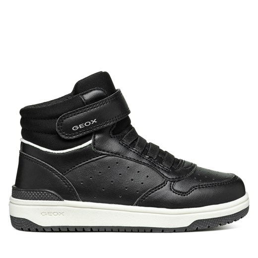 Sneakersy Geox J Washiba Boy J46LQB 05415 C0127 S Czarny Geox 34 eobuwie.pl