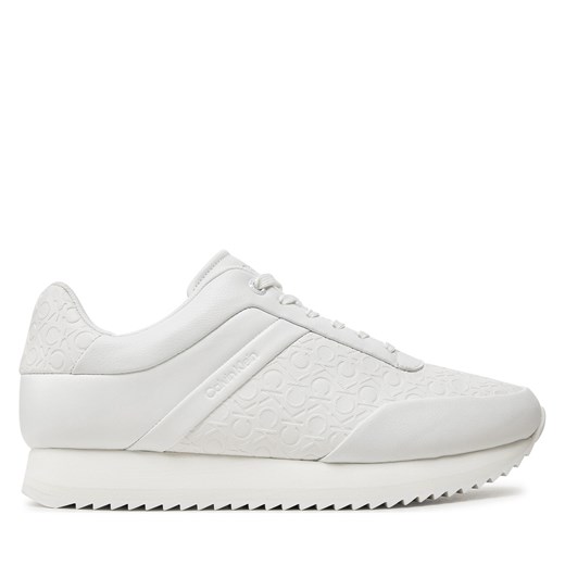 Sneakersy Calvin Klein Runner HW0HW02215 Biały Calvin Klein 38 eobuwie.pl