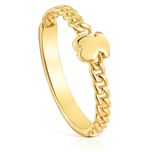 Pierścionek TOUS Bold Motif 1004106912 Złoty Tous one size eobuwie.pl