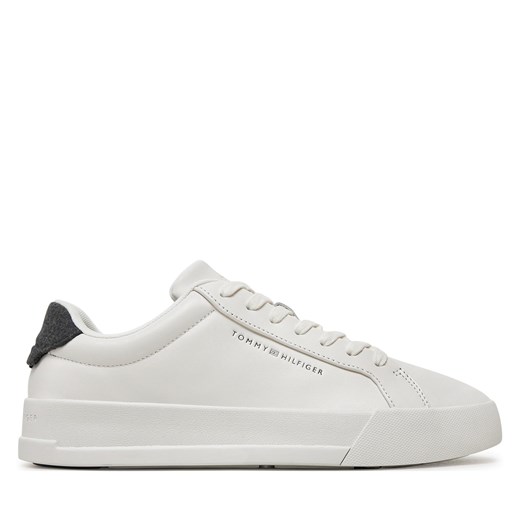 Sneakersy Tommy Hilfiger Court FM0FM05207 Écru Tommy Hilfiger 41 eobuwie.pl