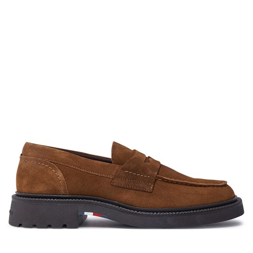 Mokasyny Tommy Hilfiger Comfort FM0FM05263 Brązowy Tommy Hilfiger 41 eobuwie.pl