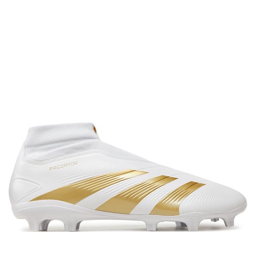 Buty do piłki nożnej adidas Predator League LL FG IF6332 Biały 44.23 wyprzedaż eobuwie.pl