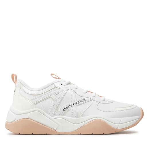 Sneakersy Armani Exchange XDX039 XV311 K643 Biały Armani Exchange 38 eobuwie.pl