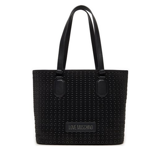Torebka LOVE MOSCHINO JC4057PP1LLH100B Czarny ze sklepu eobuwie.pl w kategorii Torebki damskie - zdjęcie 177414396