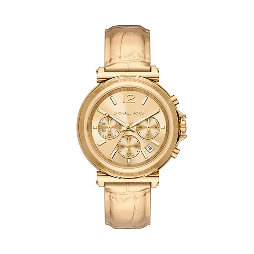 Zegarek Michael Kors Maren MK7508 Złoty ze sklepu eobuwie.pl w kategorii Zegarki - zdjęcie 177415049