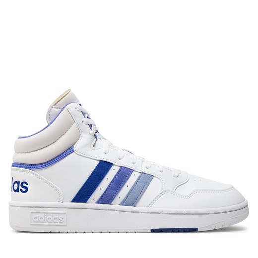 Sneakersy adidas Hoops 3.0 Mid  IH0161 Biały ze sklepu eobuwie.pl w kategorii Buty sportowe męskie - zdjęcie 177416508