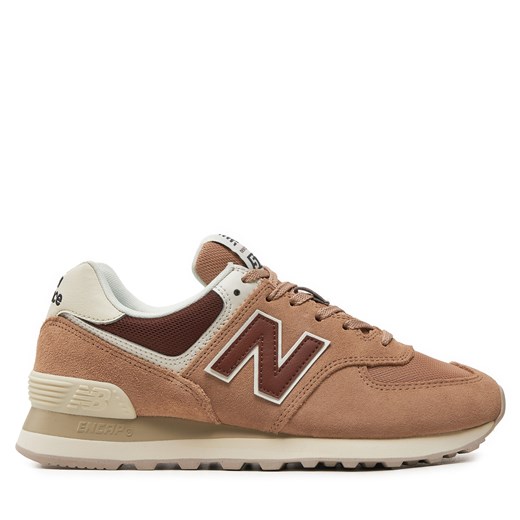 Sneakersy New Balance WL574DO2 Beżowy New Balance 38 eobuwie.pl