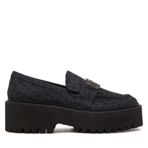 Loafersy Liu Jo Mocassino SF4017 PX195 Czarny ze sklepu eobuwie.pl w kategorii Lordsy damskie - zdjęcie 177416836