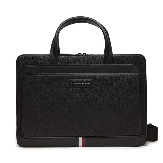 Torba na laptopa Tommy Hilfiger Th Business Slim AM0AM12710 Czarny Tommy Hilfiger one size eobuwie.pl