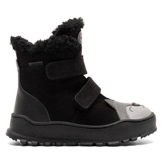 Kozaki Lasocki Kids TYSON CI12-TYSON-03(III)CH Czarny ze sklepu eobuwie.pl w kategorii Buty zimowe dziecięce - zdjęcie 177417475