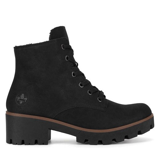 Botki Rieker 79240-00 Czarny Rieker 39 eobuwie.pl