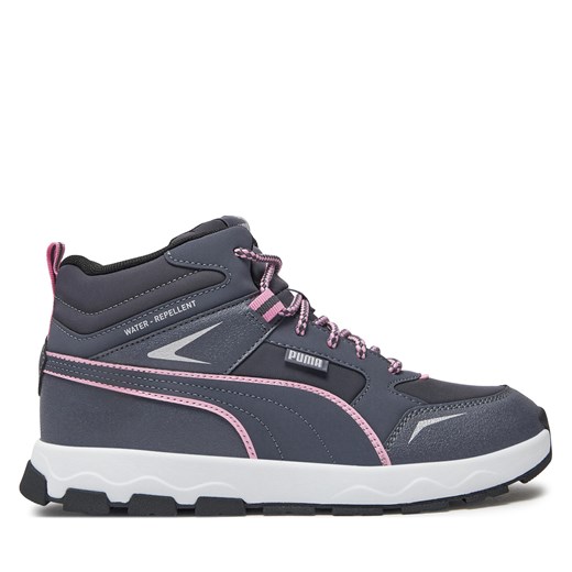 Sneakersy Puma Evolve Trail Jr 397644 03 Szary ze sklepu eobuwie.pl w kategorii Buty sportowe dziecięce - zdjęcie 177418327