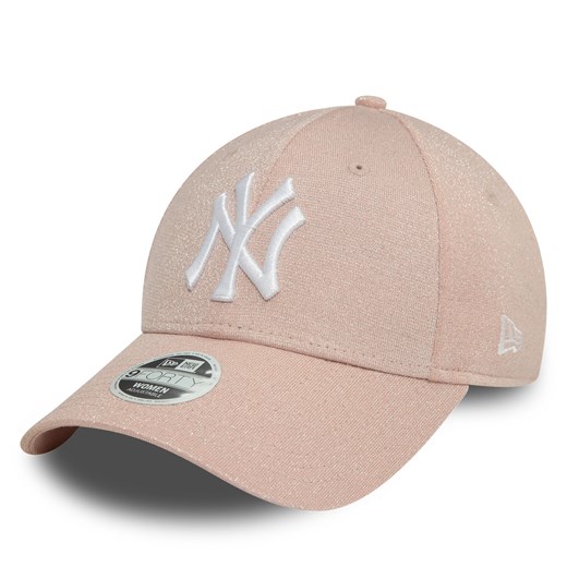 Czapka z daszkiem New Era Glitter New York Yankees 9FORTY 60580737 Różowy ze sklepu eobuwie.pl w kategorii Czapki z daszkiem damskie - zdjęcie 177418388