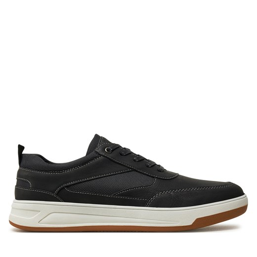 Sneakersy Pierre Cardin 9637 Czarny ze sklepu eobuwie.pl w kategorii Buty sportowe męskie - zdjęcie 177418427