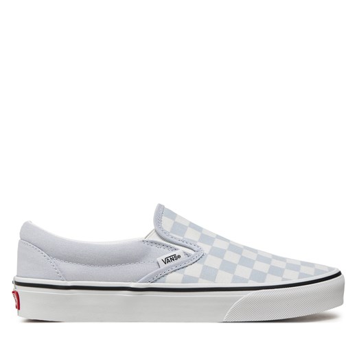 Tenisówki Vans Classic Slip On VN0A2Z41CHA1 Błękitny ze sklepu eobuwie.pl w kategorii Trampki damskie - zdjęcie 177419497