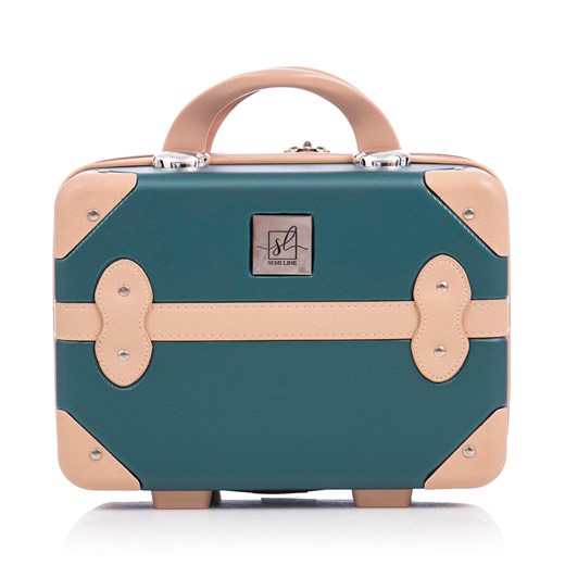 Kuferek Semi Line T5838-1 Zielony Semi Line one size wyprzedaż eobuwie.pl