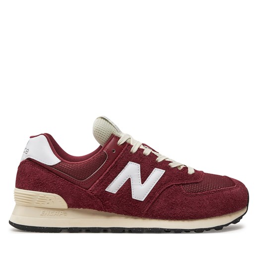 Sneakersy New Balance U574RBK Bordowy New Balance 40 eobuwie.pl