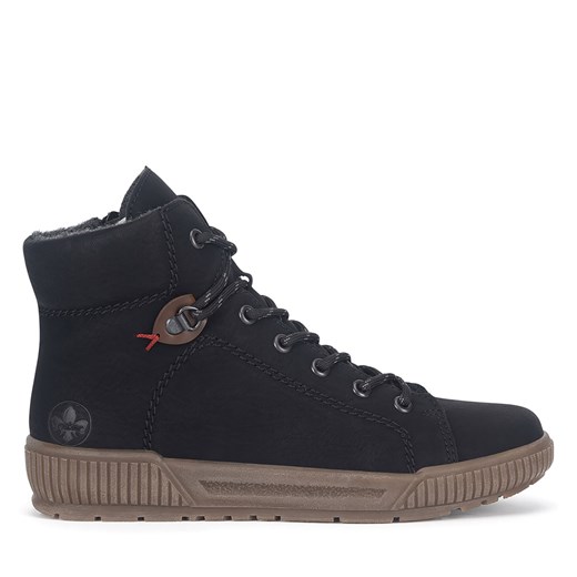 Botki Rieker N0730-00 Czarny Rieker 42 eobuwie.pl